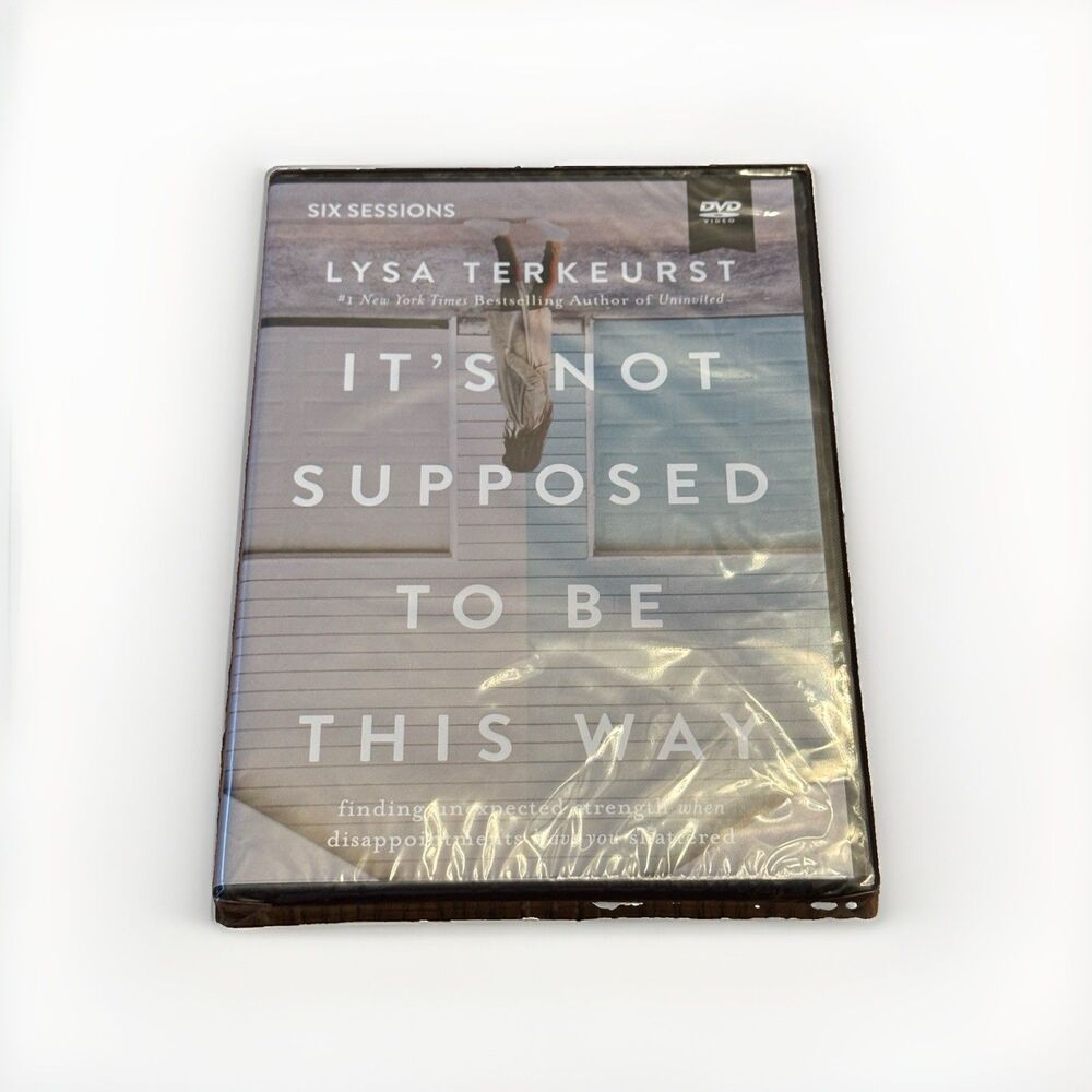 It's Not Supposed to be This Way DVD Lisa Lysa Terkeurst 6 Sessions 2018